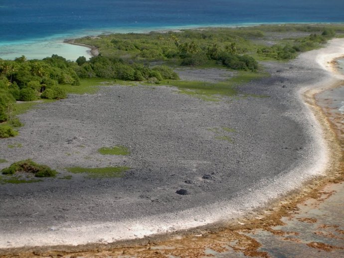 甘比尔群岛的岛屿图表