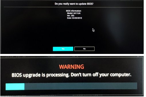 华硕笔记本system firmware出现感叹号!