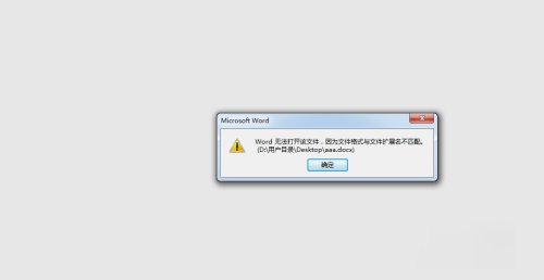word2010为什么打不开word文件