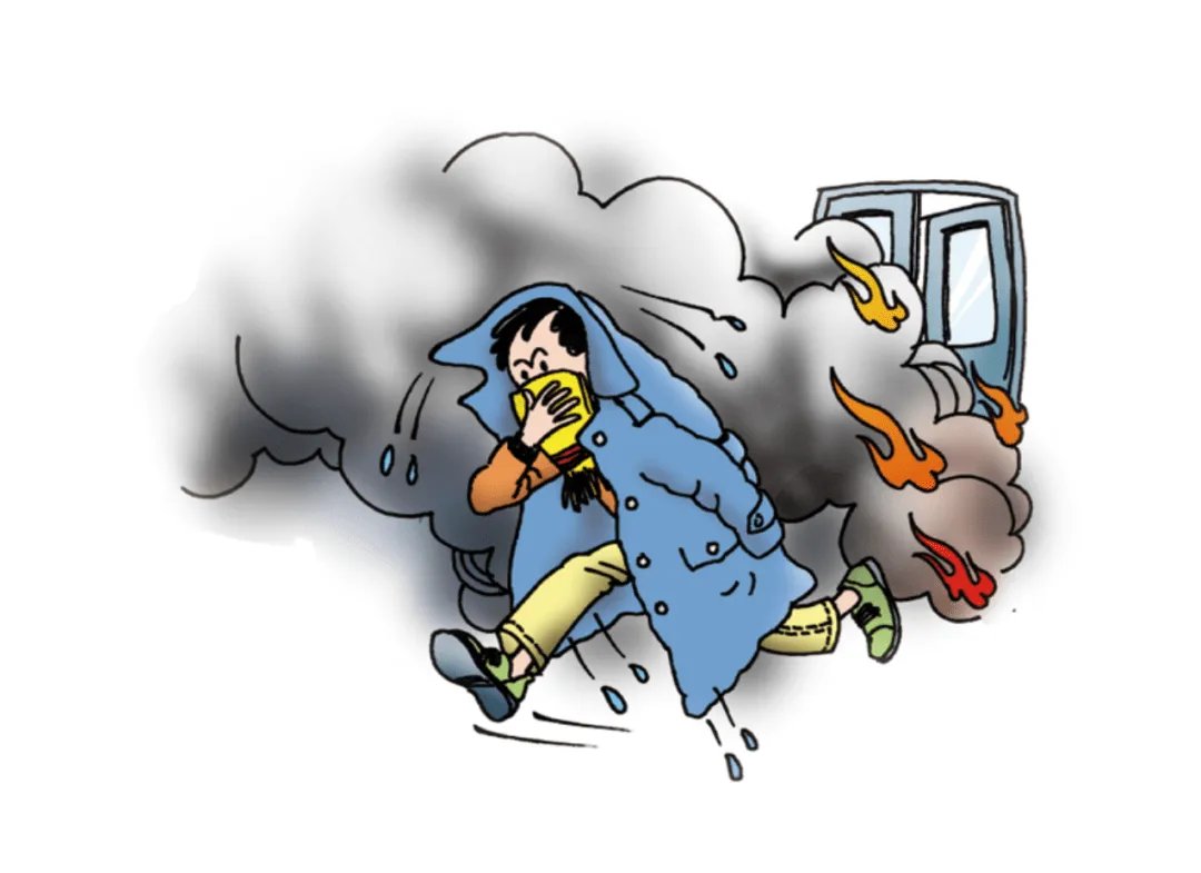 火灾中致人死亡的主要原因是什么?