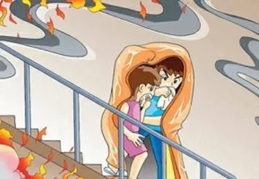 火灾中致人死亡的主要原因是什么?