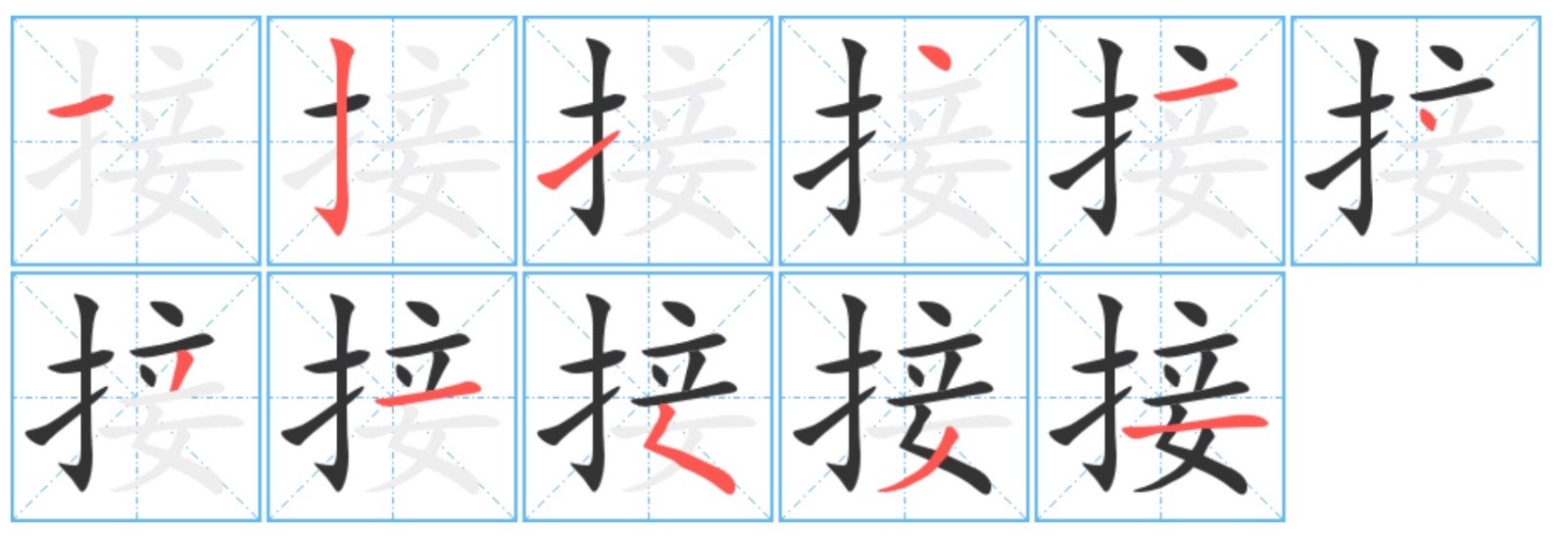 接的拼音组词组