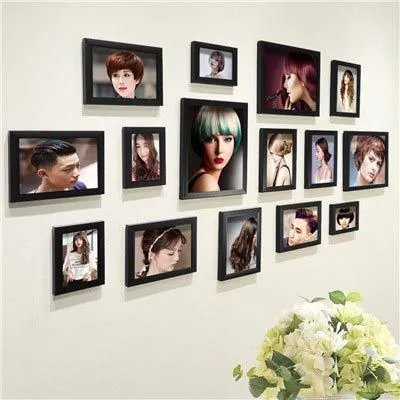 照片墙这样布局设计超美！照片墙效果图大全