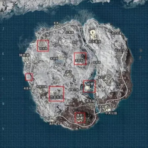 绝地求生年兽刷新位置分布