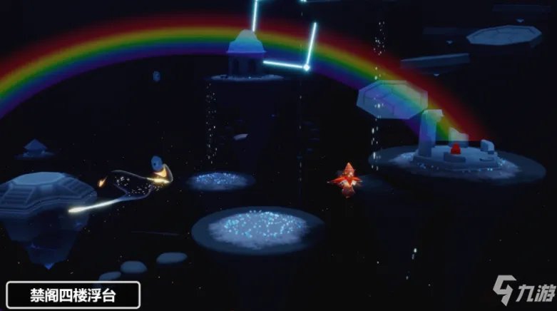 《光遇》霞谷彩虹下的大蜡烛位置图文教程 霞谷彩虹下的大蜡烛在哪里