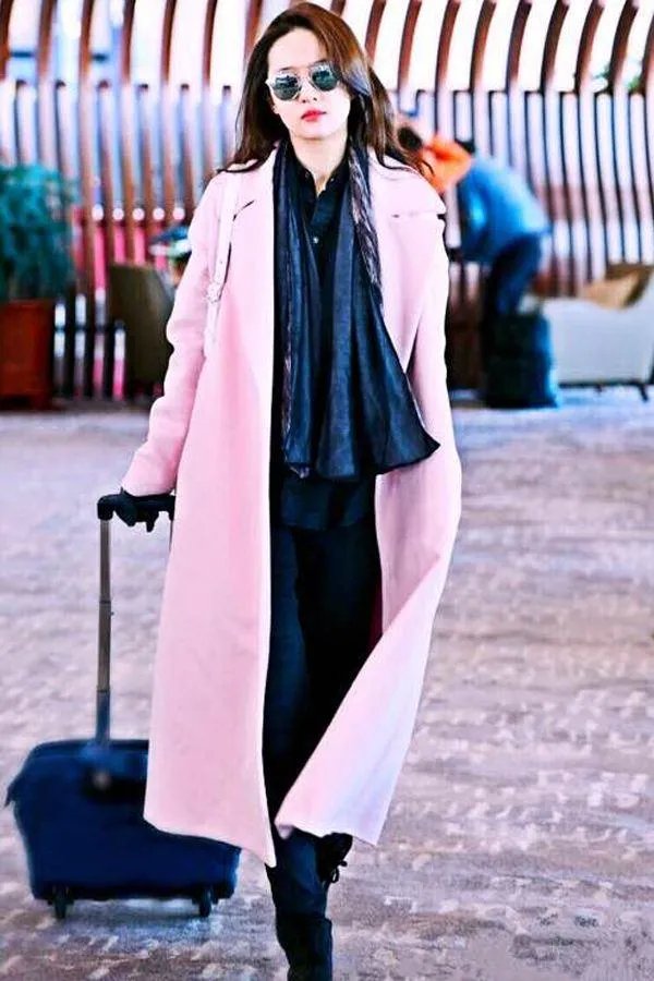 刘亦菲逆光玩街拍合理嘛?