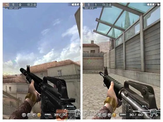 《CF》M16A4对比M16增强了多少