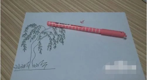 春天的画儿童画画