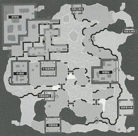 《真三国无双5》全战场地图详解