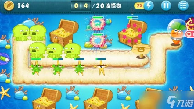 保卫萝卜深海第7关怎么过