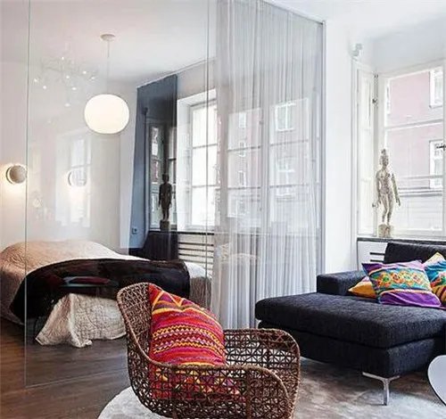 客厅与卧室的隔断怎样设计 客厅与卧室怎么分隔