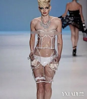 、无内衣透明装时装秀2014新时装秀表演