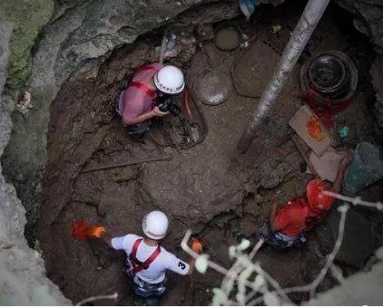 广西井下发现疑似红军遗骸是真的吗？