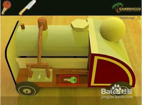 逃出黄色儿童房间攻略