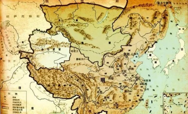 明朝的时候，中国共有多少藩国，历史上有什么记载？