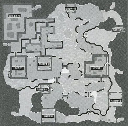 《真三国无双5》全战场地图详解