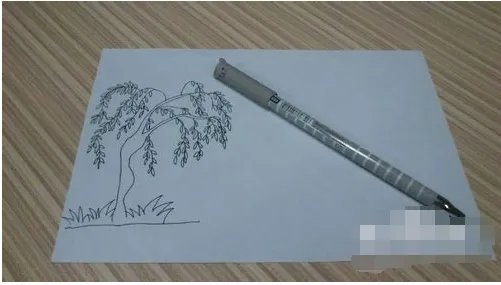 春天的画儿童画画