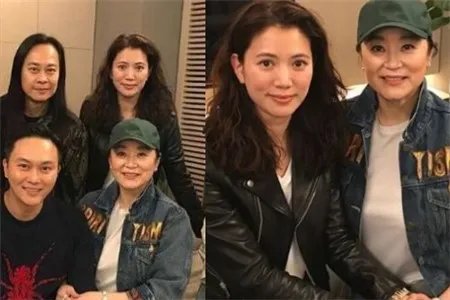 袁咏仪林青霞合照  娱乐圈追星的又一成功典范