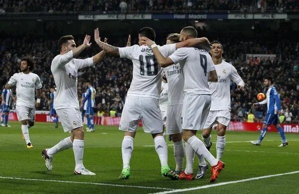 《最佳阵容》赛事战报 皇马6-0大胜西班牙人