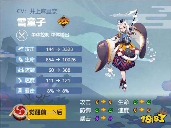 2021阴阳师雪童子御魂怎么搭配 雪童子御魂搭配攻略