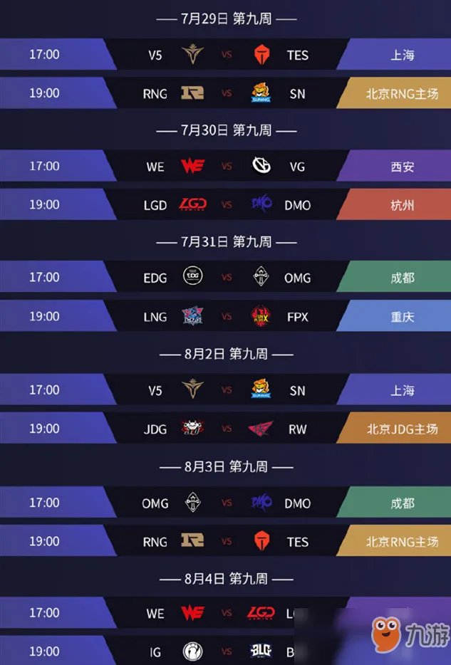 《LOL》LPL洲际赛赛后怎么安排 2019LPL洲际赛赛后赛程表