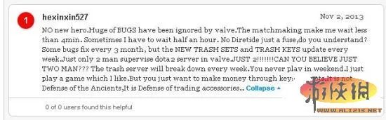 玩家不满Dota2万圣节毫无节目 怒评0分刷爆网站