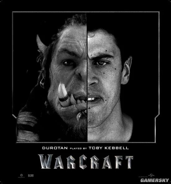 电影《魔兽》定妆照对比真人演员效果震撼 心疼吴彦祖一秒