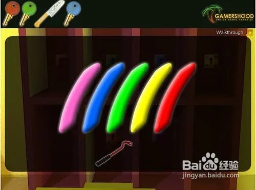 逃出黄色儿童房间攻略