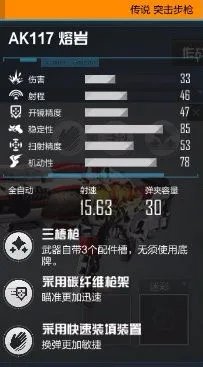 《使命召唤OL》AK117熔岩评测报告