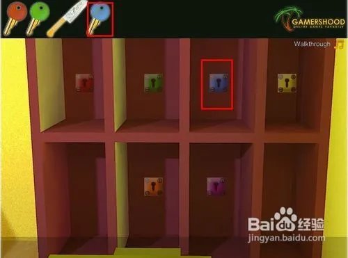 逃出黄色儿童房间攻略