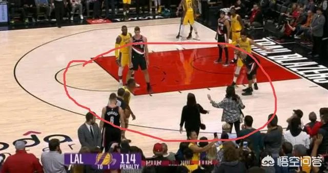 湖人VS开拓者，如何评价比赛还没结束，隆多放弃防守和场边妹子聊天的行为？