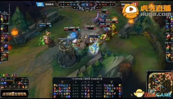 虎牙直播明星主播董小飒 YSL主播联赛作战吊炸天