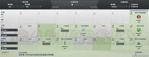 《足球经理2013》训练系统全解