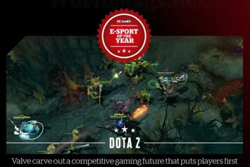 英国游戏杂志《PC Gamer》评《Dota2》为2013年“最佳电子竞技游戏”