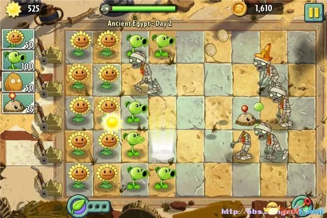 植物大战僵尸2 图文全攻略 全关卡流程攻略