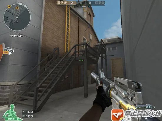 CF8月鹰击长空版本 新地图废弃仓库介绍