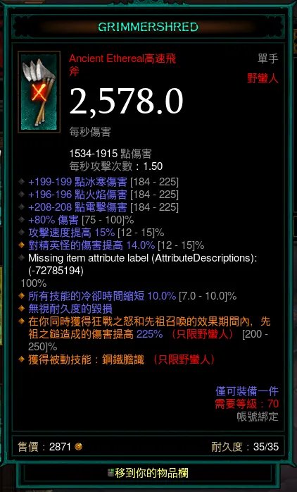 暗黑3全职业无形装备一览