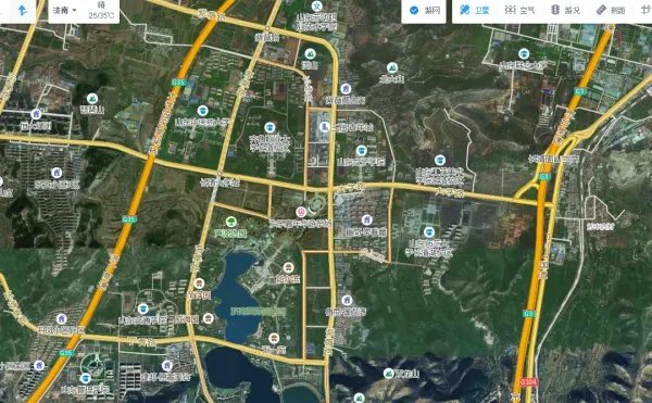 济南长清大学城地图