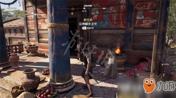 《刺客信条：奥德赛》众神脚步之声怎么过 众神脚步之声图文流程通关攻略