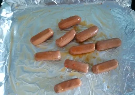 热狗怎么烤算熟了。