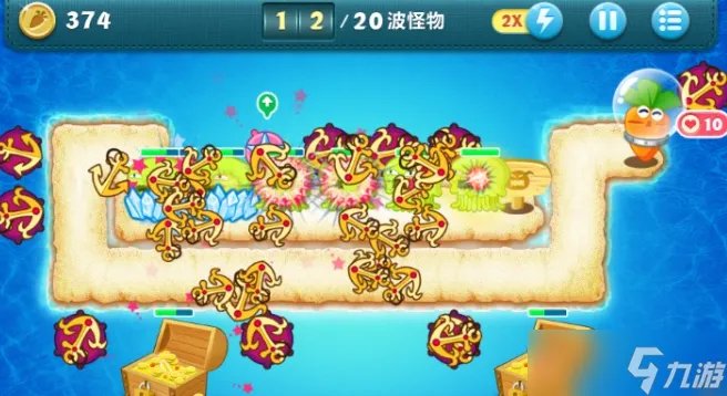 保卫萝卜深海第7关怎么过