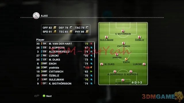 3DM速攻组《实况足球2013》图文全攻略