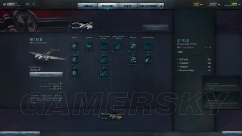 战机世界 德系重型攻击机线使用心得