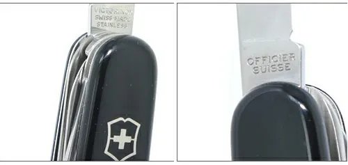 分辨瑞士军刀真假