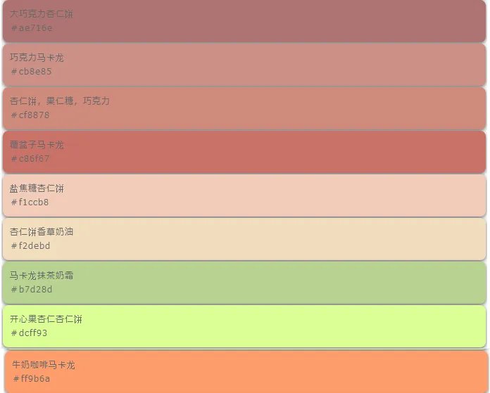 马卡龙色是什么颜色，朗曼笛国际的服装有这样的颜色吗?