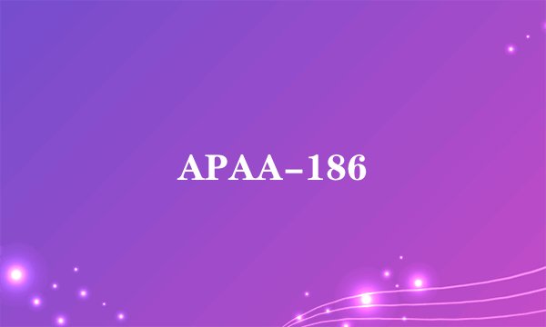 APAA-186