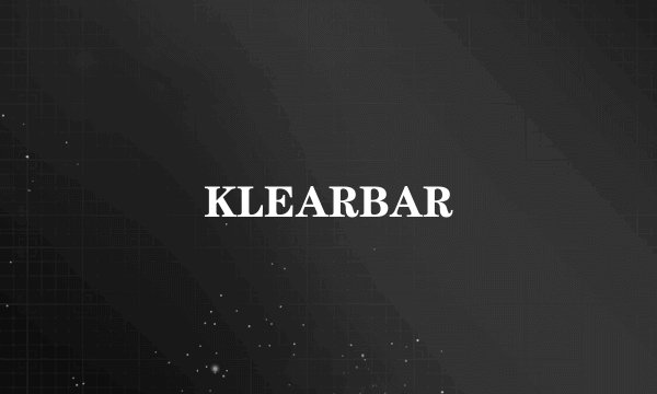 KLEARBAR