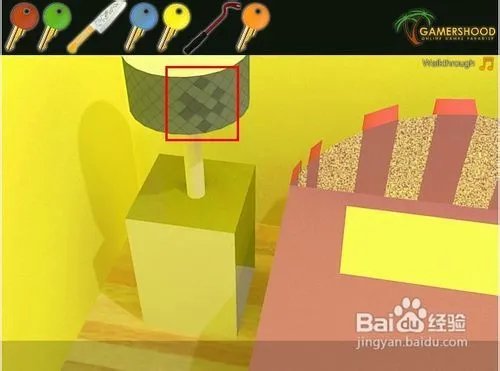 逃出黄色儿童房间攻略