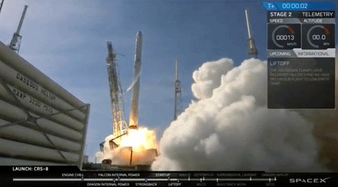 SpaceX成功实现海上回收火箭：上大图