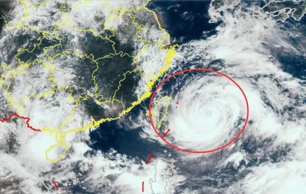 第6号台风现在位置在哪里 温州台风网台风路径实时发布系统(持续更新)